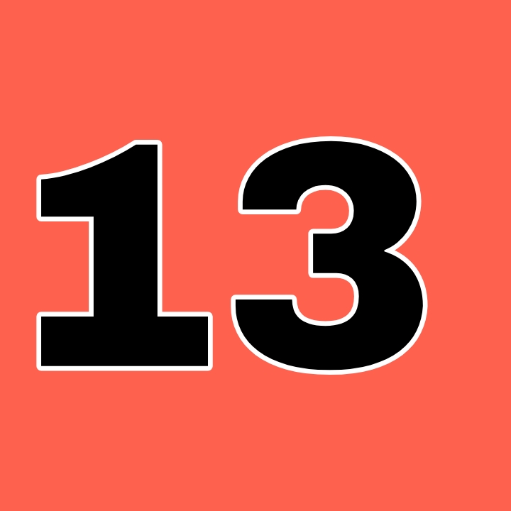 13